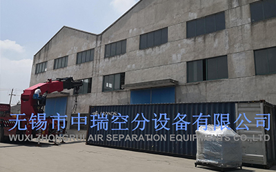 ZR-100-99.99%中瑞整套制氮設(shè)備入裝40尺高柜，發(fā)貨國(guó)外